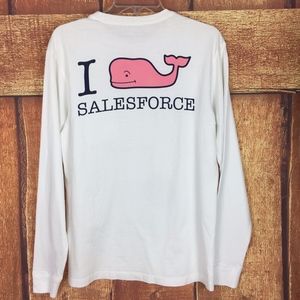 UniSex Vineyard Vines SalesForce Lng Sleeve Tee XS